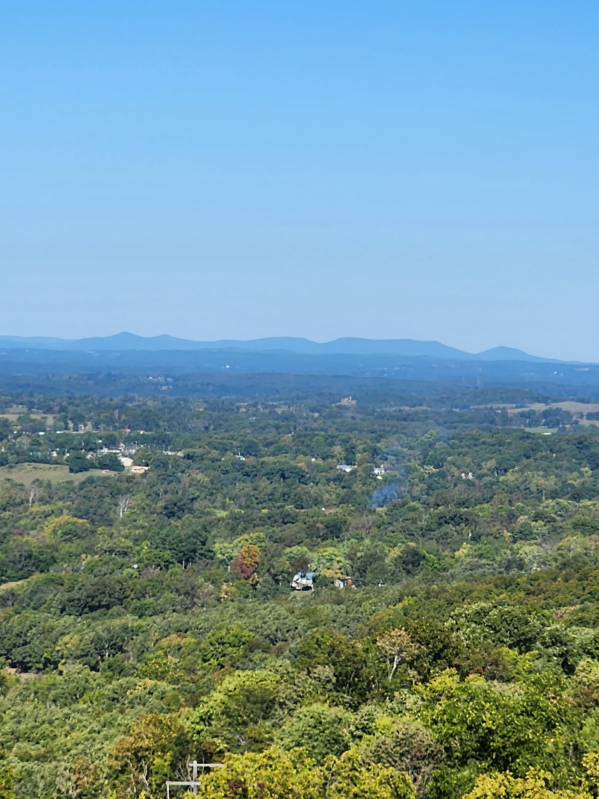 Ozarks hills near Ava, Missouri