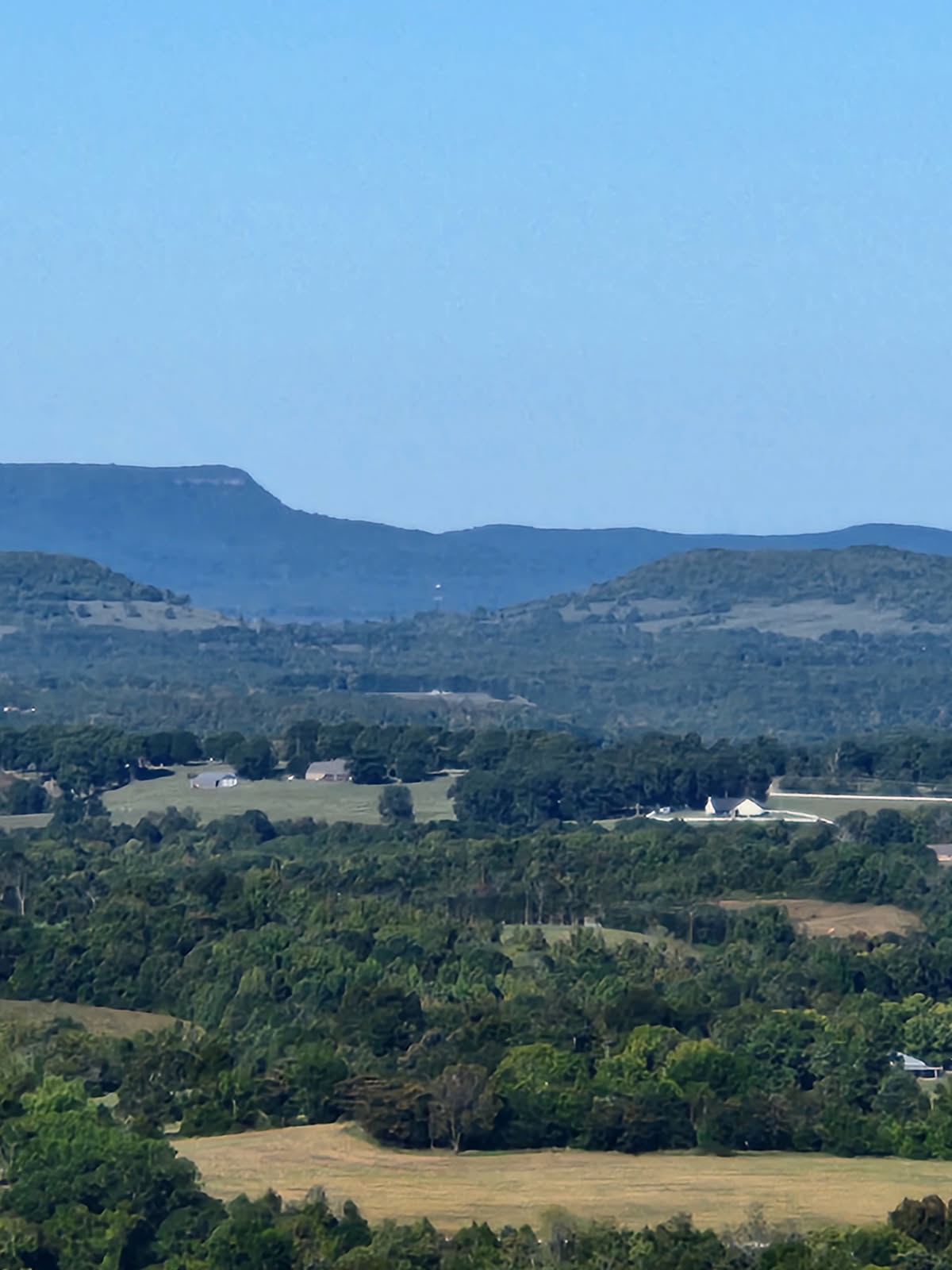Ozarks landscape near Ava, Missouri